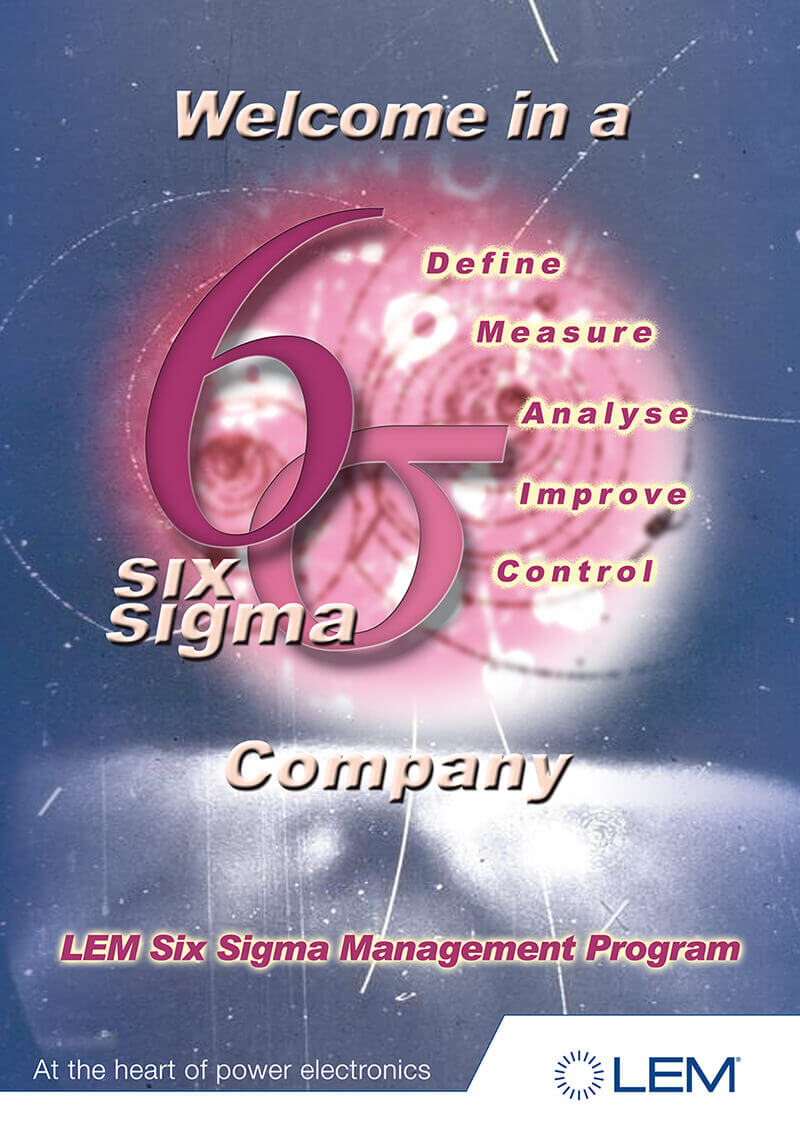 six sigma poster