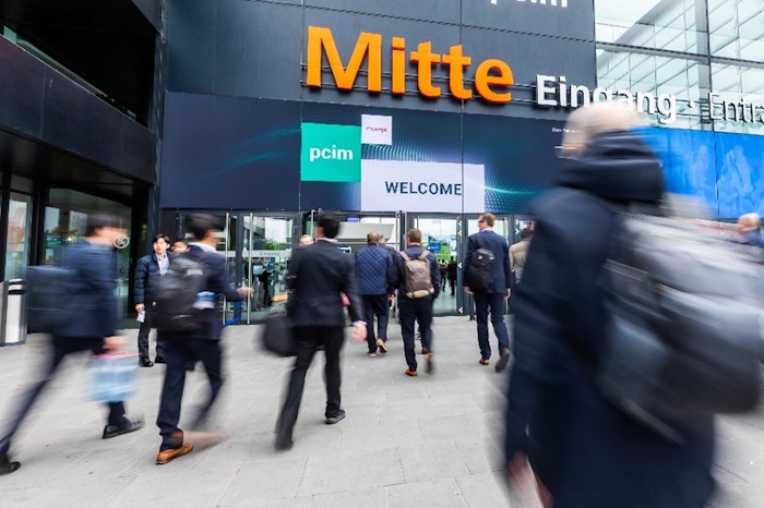 PCIM 2026 entrance people