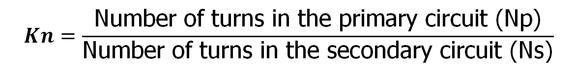 turns ratio