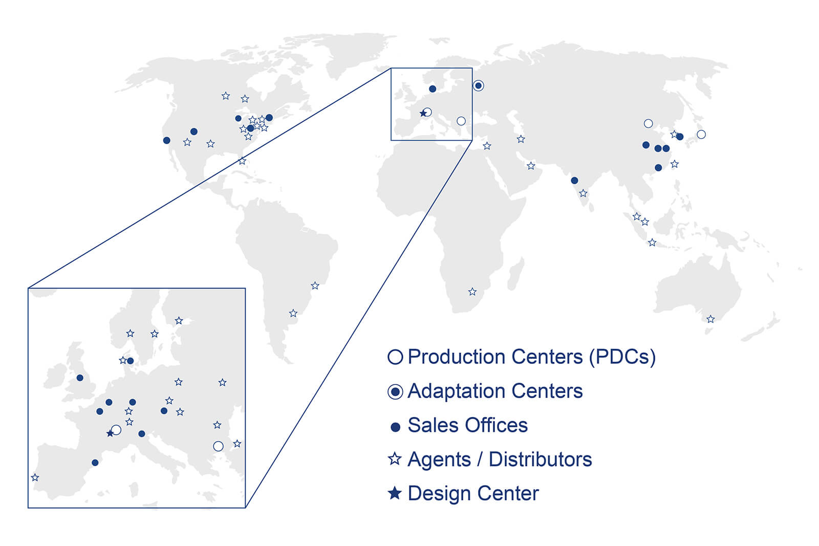 LEM world map certificates