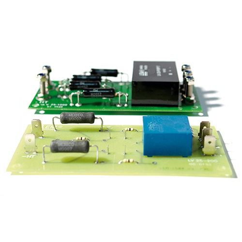 3: The LEM LV 25-P voltage transducer schematic.